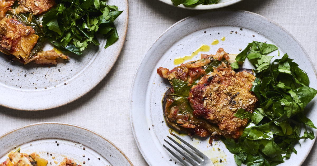 Aubergine and Squash Lasagna | Detox Kitchen