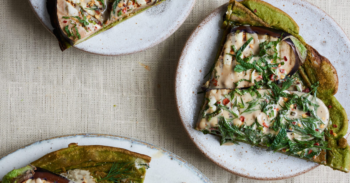 Chickpea and Spinach Pancake | Detox Kitchen