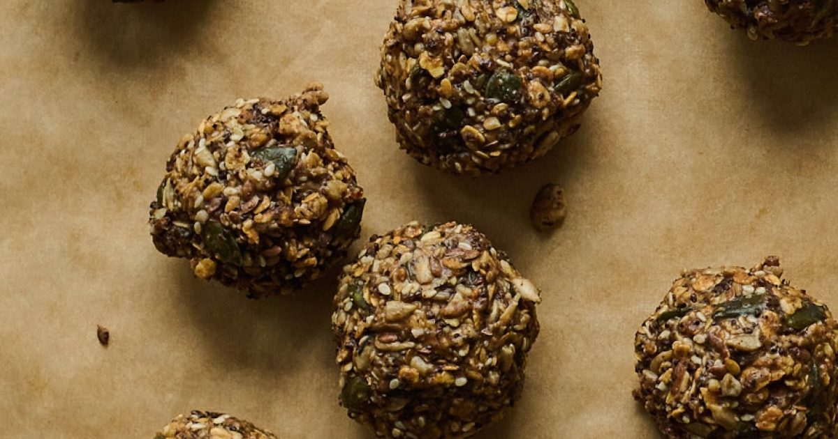 coffee and tobacco balls Kohana Energy Bites rolled in crushed espresso beans from The Roasterie coffee and tobacco balls for