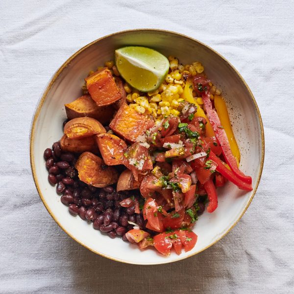 Black Bean and Chipotle Breakfast Bowl