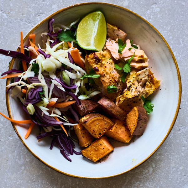 Peri Peri Salmon Salad