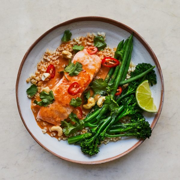 Red Thai Salmon Curry