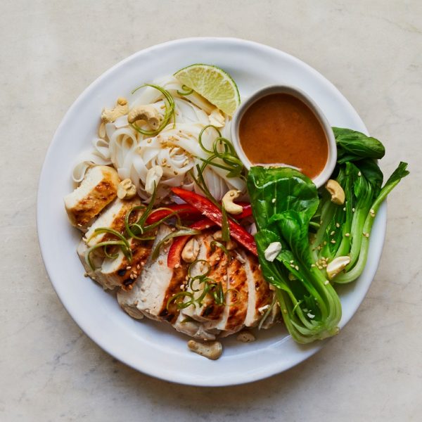 Teriyaki Chicken with Vermicelli Noodles