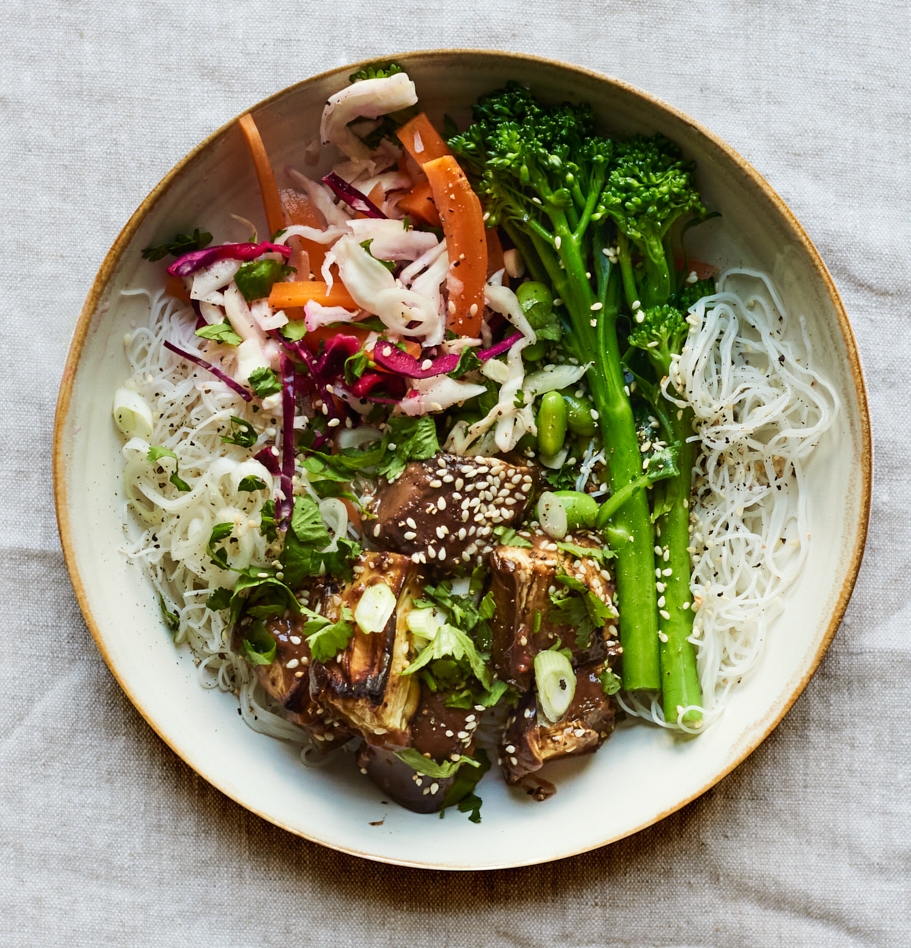 Sichuan Aubergine Salad