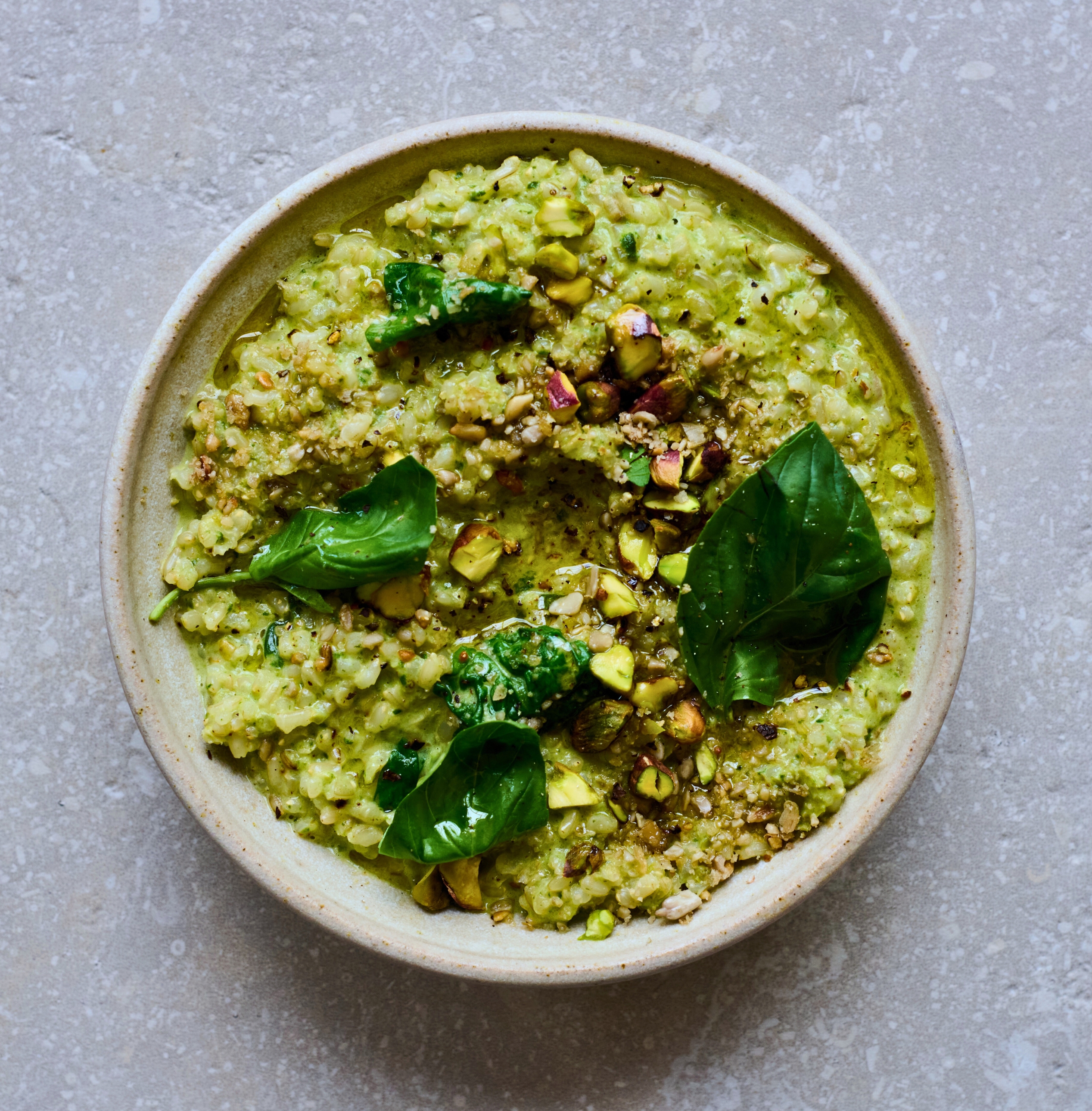 Anna Jones' Pistachio Risotto