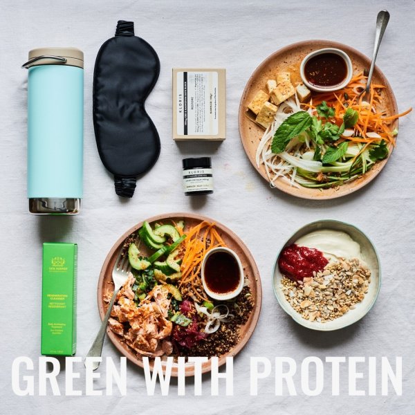 Green with Protein Summer Set
