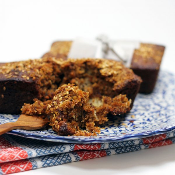 Gluten and dairy free Apple and carrot cake